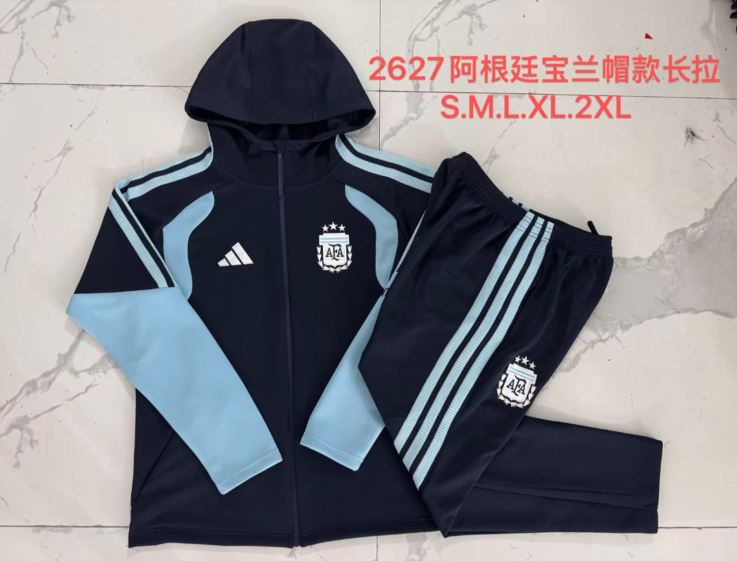 26/27 Long Pull hat Argentina Bao Lan Jackets sets