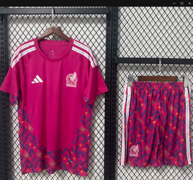 Adults kits 26/27 Mexican Pink Goalkeeper