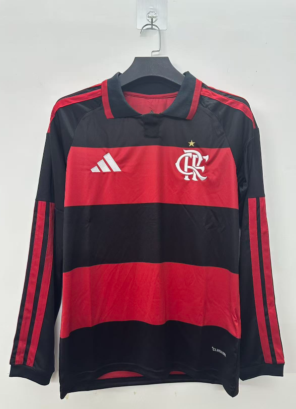 Fans Version 2627 Flamengo home long sleeved