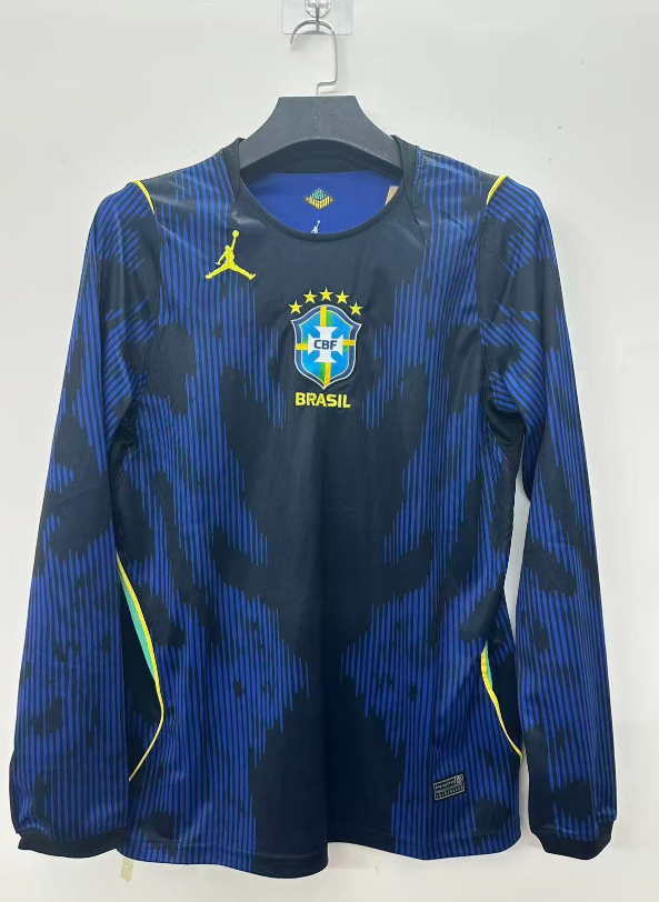 Fans Version 2627 Brazil away long sleeved