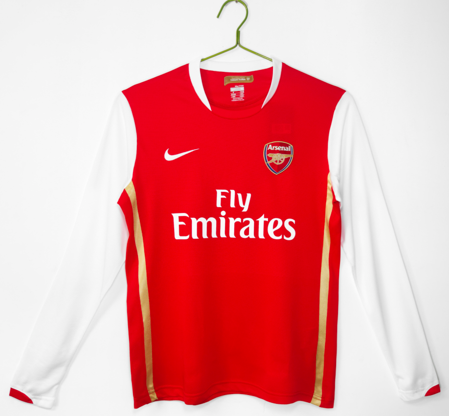 Retro 2006/07 Arsenal home 3B long sleeve