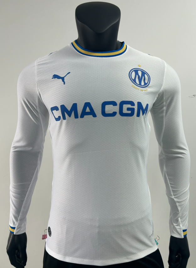 Player Version 26/27 Olympique Marseille home Long Sleeve 