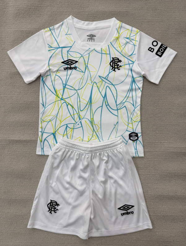 kids Kits 26/27 Rangers White goalkeeper