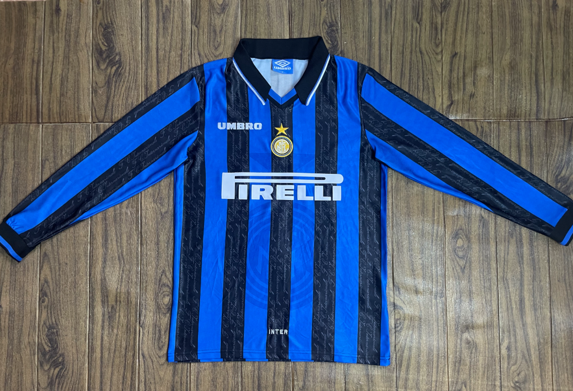 Retro 1997/98 Inter Milan home long sleeve