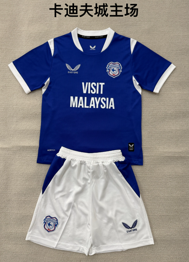 kids Kits 26/27 Cardiff City home