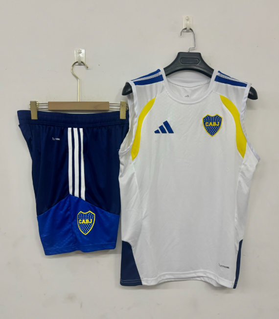 26/27 Vest Boca Juniors white suit