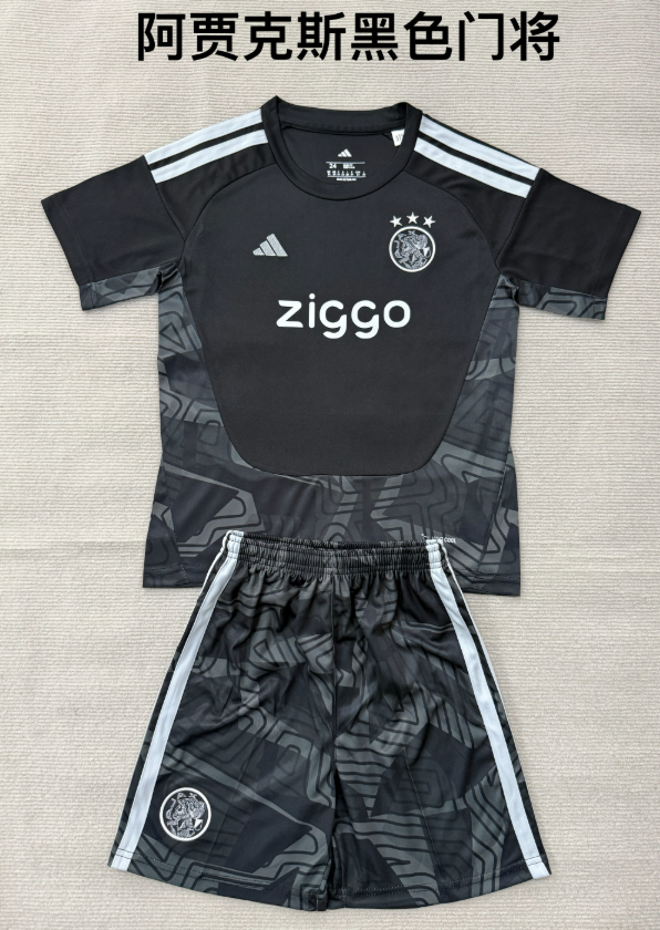 kids Kits 26/27 AJAX black goalkeeper